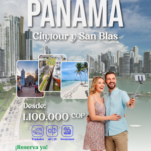 Panamá con City Tour e Islas de San Blas.